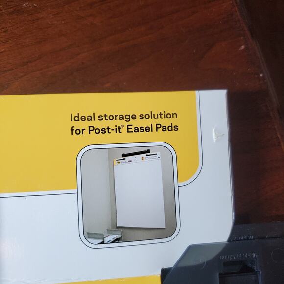 Post-it Super Sticky Wall Easel Mounting System, 15 in Wide x 3.25 in Tall - Picture 7 of 7